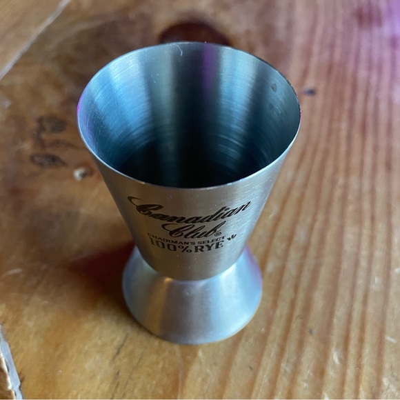 Canadian Club Flask & Shotglass - Picture 5 of 6
